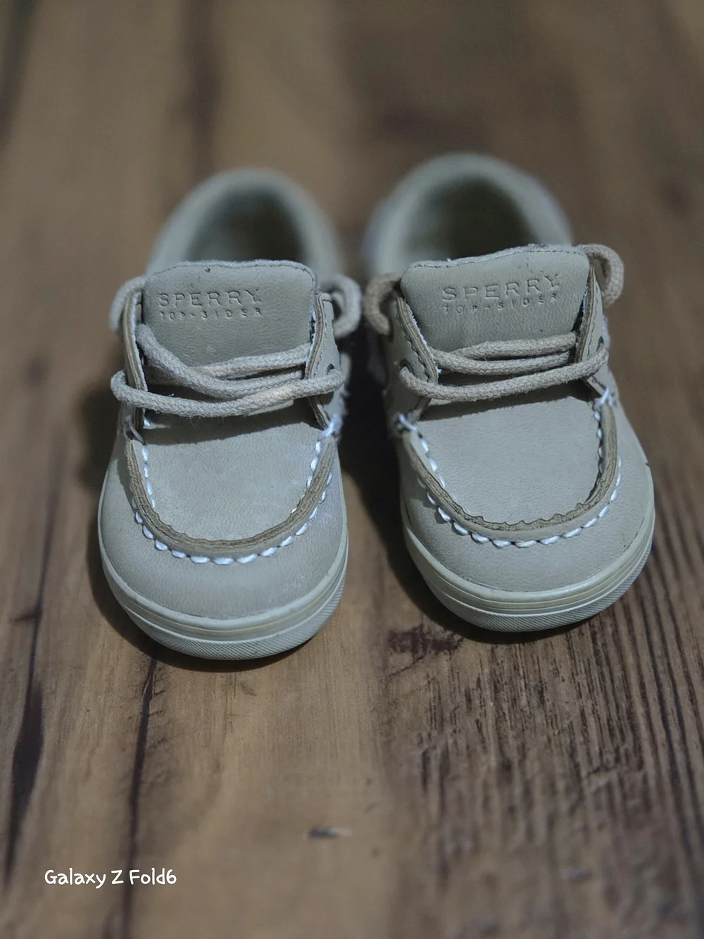 Sperry Kids Tan Leather Moccasin Boat Shoes
